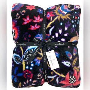Vera Bradley Foxwood Cozy Life Throw Blanket
